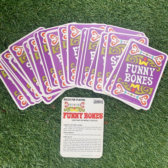 Vintage 1968 Parker Brothers Funny Bones card game - Picture 5 of 6